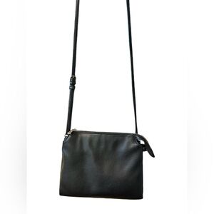 A New Day Faux Leather Zip Handbag Purse